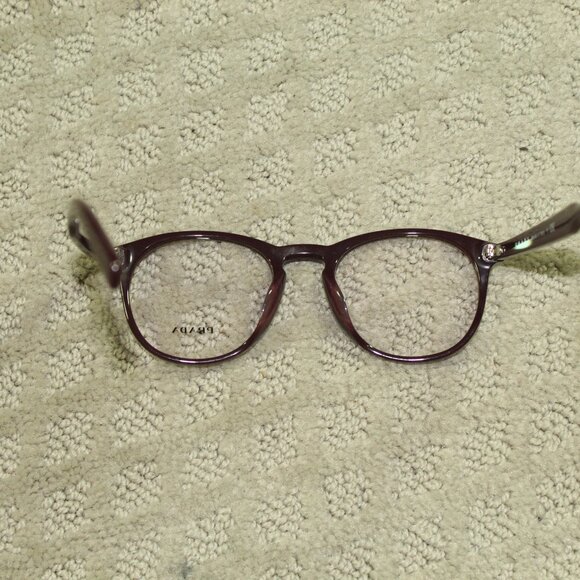 Prada Brown Non-Prescription Lens Glasses VPR 19S-F   50  [] 20  140mm w Case - Picture 3 of 11